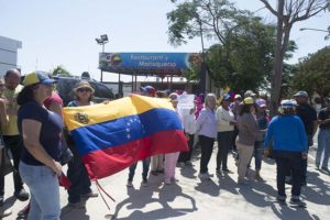 EN FOTOS: Paraguaneros se concentraron en apoyo a Guaidó