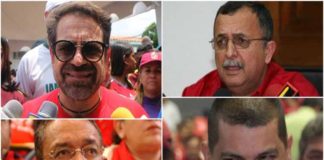 EE.UU sanciona a los gobernadores Lacava, García Carneiro, Prieto y Carrizales