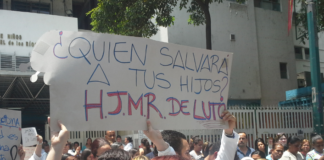 Protestan en el JM de los Ríos, por la muerte de cuatro niños