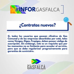 Gasfalca publica cronograma de distribución e información de afiliación (+Pósters) 