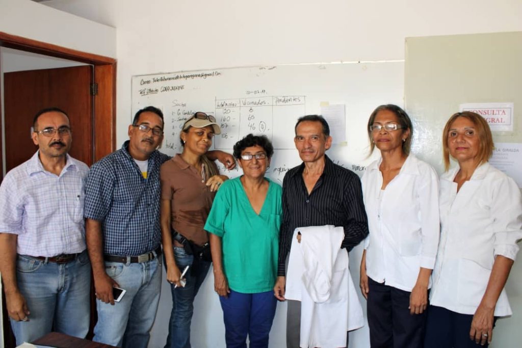 Ambulatorio de Punta Cardón cumplió 100% de cobertura de vacunación con el apoyo del MSV