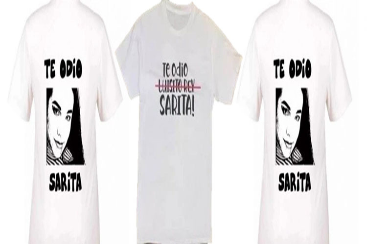 Lanzan camisetas de ‘Te odio Sarita’, hija de José José