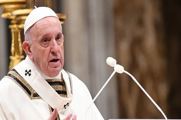 El papa agradece el alto el fuego en Gaza