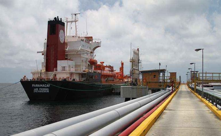 Las exportaciones petroleras de Venezuela fueron de menos de 400.000 barriles en Julio
