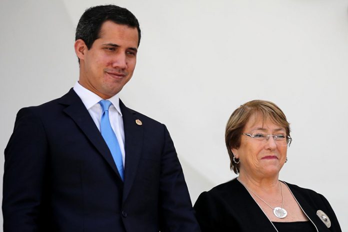 Equipo de Guaidó denunció ante Bachelet persecución por parte de Maduro
