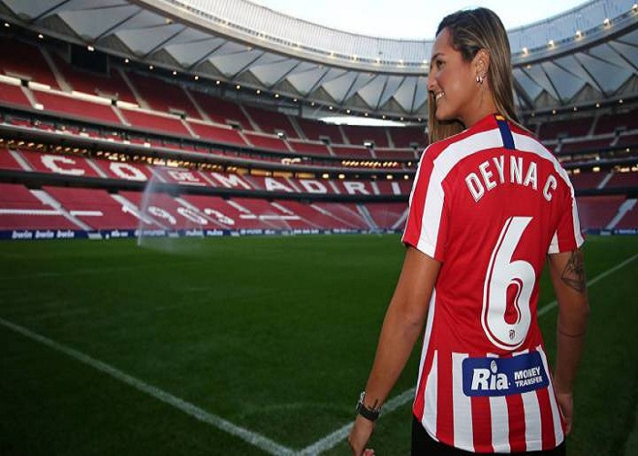Deyna Castellanos fue elegida mejor jugadora en el Atlético de Madrid