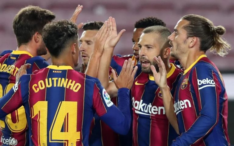 Futbolistas del Barça dan negativo de COVID-19 tras dos casos entre miembros personal