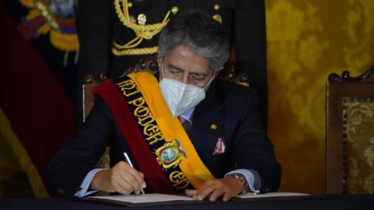 Lasso envía a la Asamblea de Ecuador su proyecto de libertad de expresión