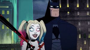 Eliminan escena íntima de Batman y Gatúbela en la serie animada Harley Quinn