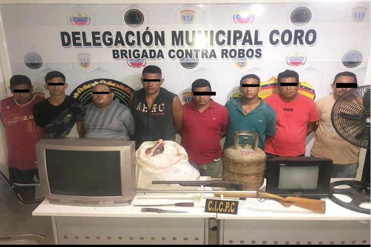 Desarticulado «Los Guaros» banda criminal que azotaba a ganaderos en Coro