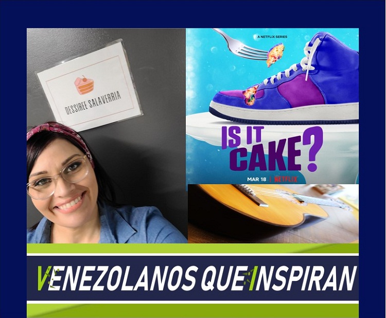 Dessireé Salaverría, única venezolana en «Its a Cake» de Netflix: “Vale la pena soñar”