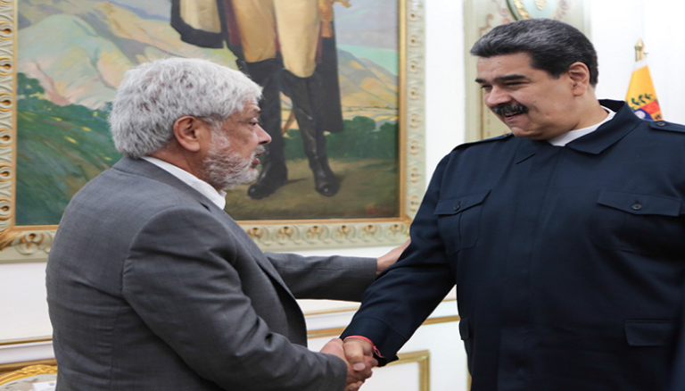 Maduro recibió al ministro de Comercio de Colombia