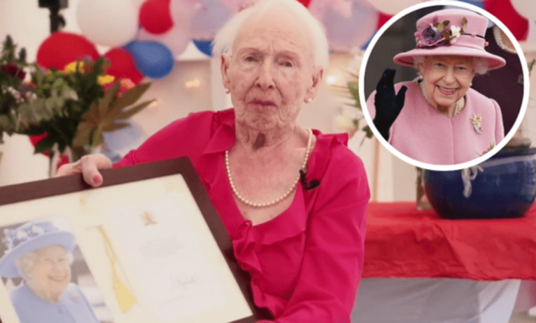 Mujer de 100 años recibe un telegrama de cumpleaños real un día después de la muerte de la reina