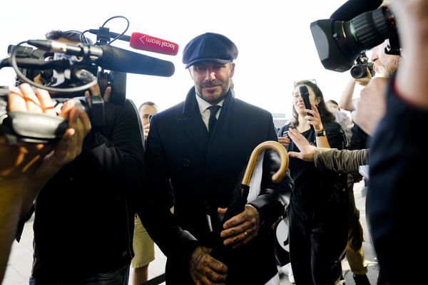 David Beckham esperó 12 horas en la fila para despedir a la reina Isabel II