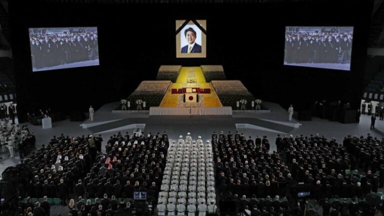 Japón despide a Shinzo Abe con polémico funeral de Estado