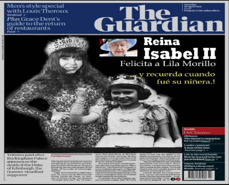 ¡Larga vida a la Reina!: Lila Morillo celebra ser la sucesora de la Reina Isabel II en los “memes” y esta es la razón