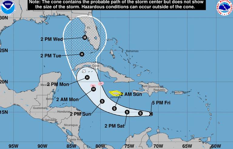 Gobernador declara  estado de emergencia en Florida previo a huracán Ian