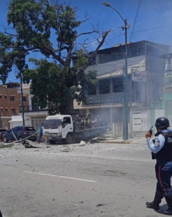 Seis heridos en explosión de bombonas de oxígeno en Catia
