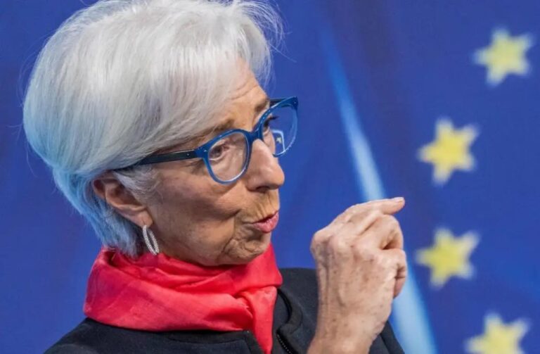 La jefa del BCE advierte de «nuevos riesgos» económicos por las tensiones financieras