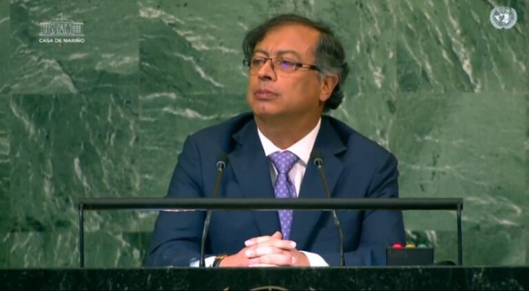 Petro pide en la ONU acabar con «la irracional guerra contra las drogas» 