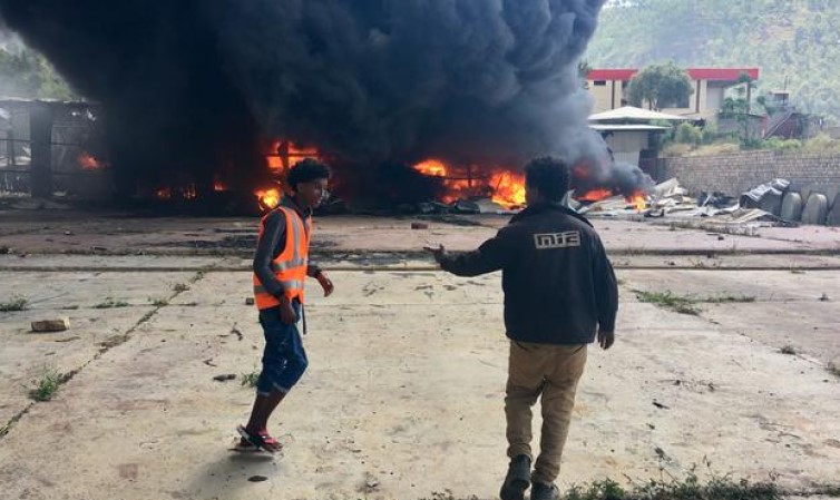 Diez muertos en dos ataques aéreos en Etiopía