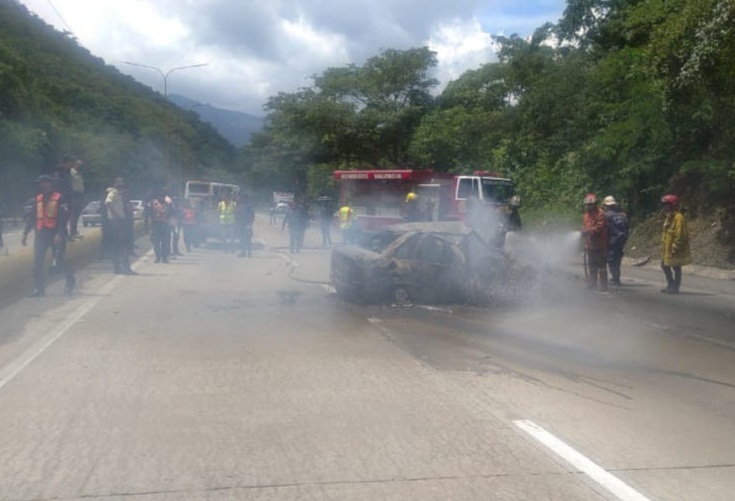 Un muerto y tres heridos en autopista Valencia- Puerto Cabello