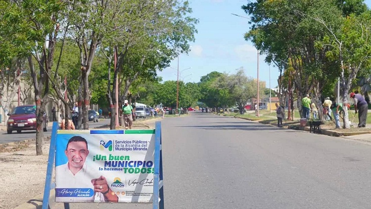 Alcaldía de Miranda activa plan de limpieza y poda en principales avenidas