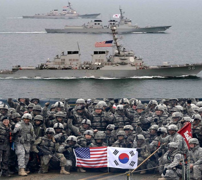 Ejercicios Militares entre Corea del Sur y EE.UU. inician en el mar del Este