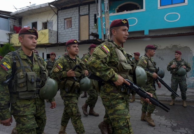 Estado de excepción fue extendido nuevamente en Ecuador