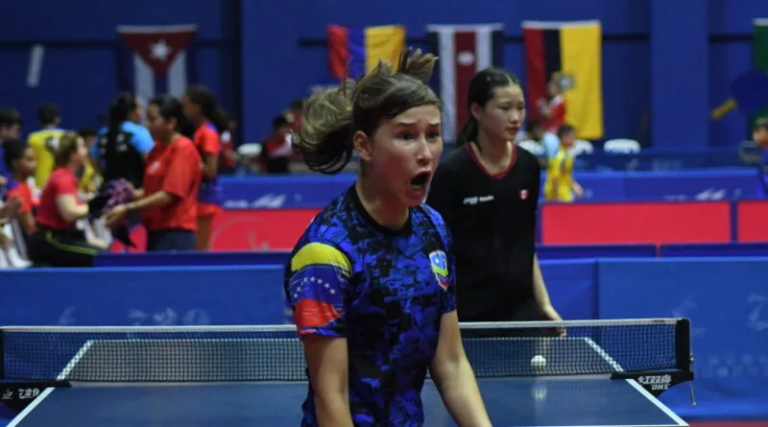 Venezolana Dakota Ferrer campeona panamericana en tenis de mesa