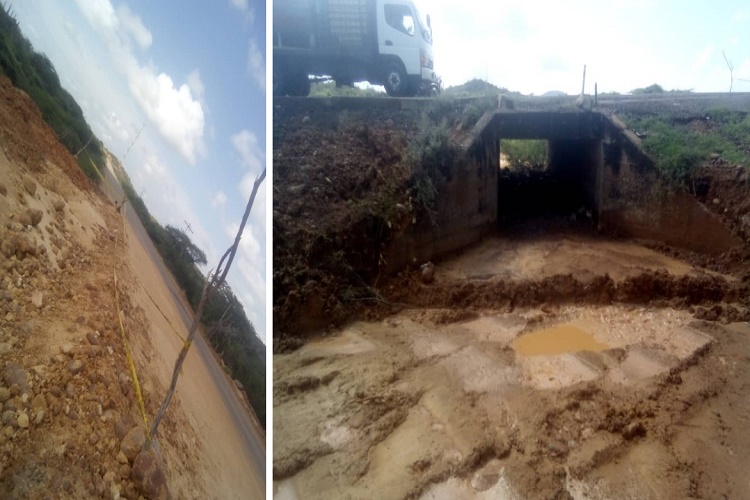 Carretera de la Falcón-Zulia a punto de colapso por mal estado (+Fotos)