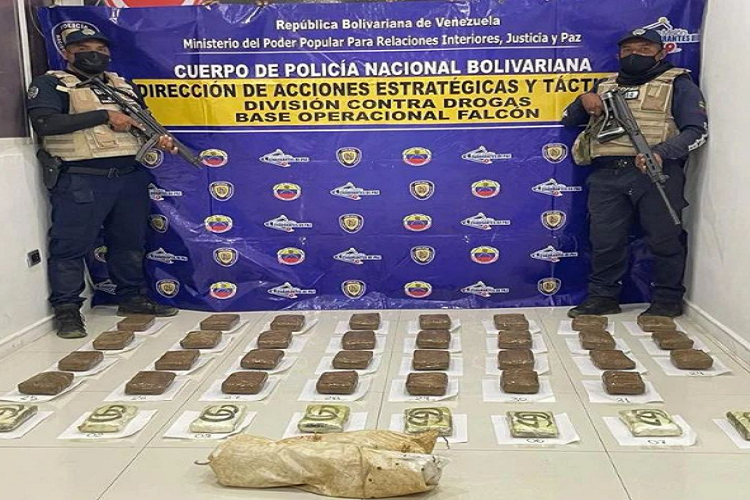Etiqueta «GG» se suma a lista de identificadores de droga incautadas en Falcón