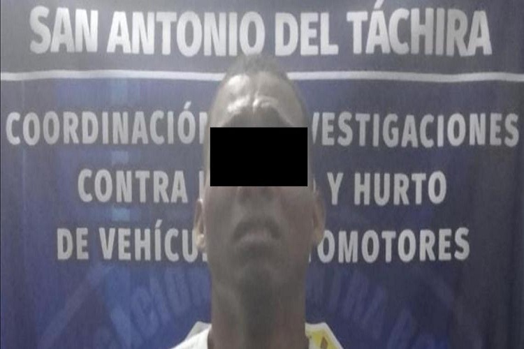 Táchira: Detenido en Peracal uno de los 10 más buscados de Barlovento