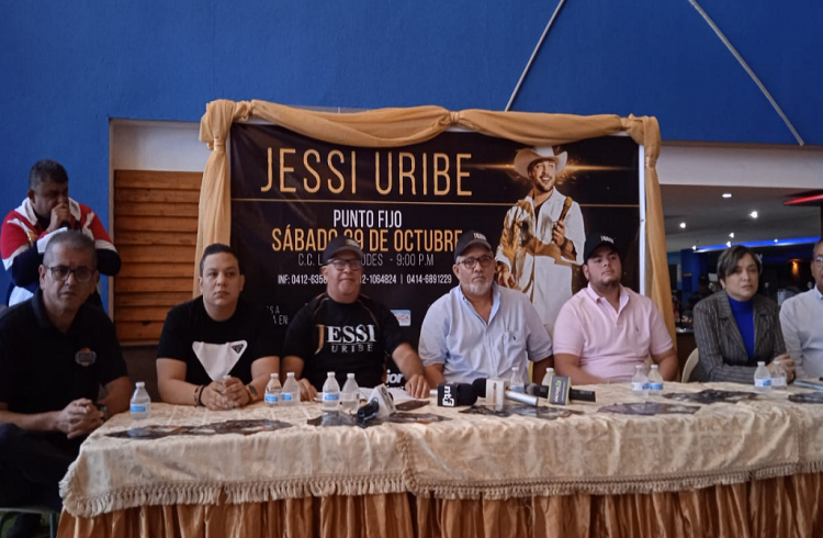 Jessi Uribe se presenta por primera vez en Punto Fijo y su show durará dos horas