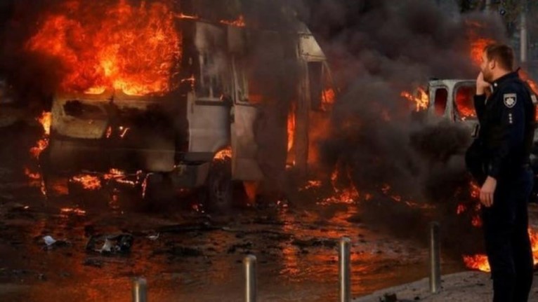 Se registran fuertes explosiones en varias ciudades de Ucrania, incluida Kiev