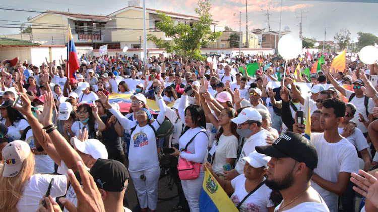 Más de 4.000 cristianos evangélicos tomaron la ciudad de Coro para proclamar a Jesucristo Rey de Venezuela