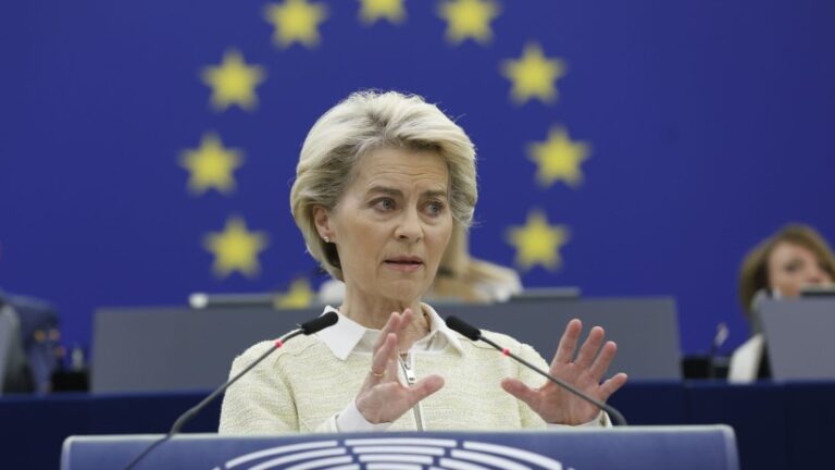 Ursula von der Leyen reafirma en Kiev el apoyo de la UE a Ucrania