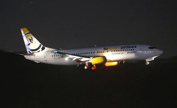 Aterrizó en Colombia primer vuelo comercial de Turpial Airlines entre Bogotá y Caracas
