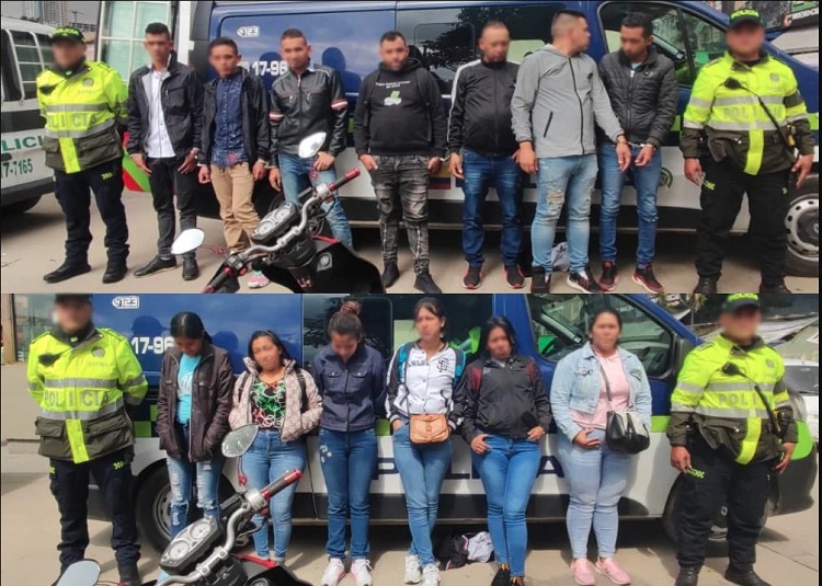 Banda de atracadores venezolanos fue liberada por una insólita razón en Bogotá