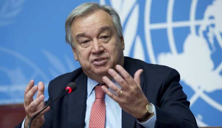 Secretario general de la ONU: «Estamos en un camino hacia el infierno climático»