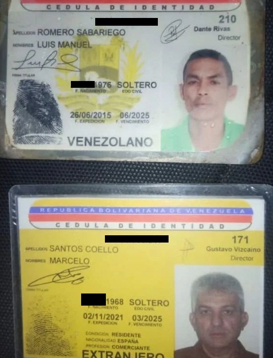 Estos son los detenidos por homicidio de Marcelo Santos y su conductor