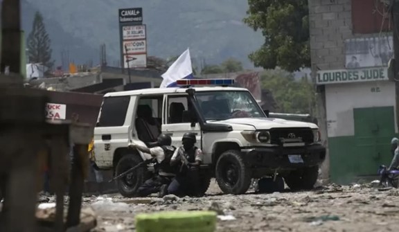 Convoy estadounidense es atacado en Haití