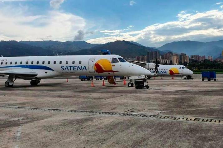 La aerolínea colombiana Satena activará este miércoles #9Nov la ruta Bogotá-Caracas