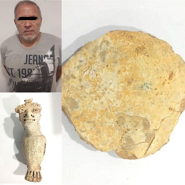 Preso por negociar por Internet piezas arqueológicas de 1.200 años de antigüedad