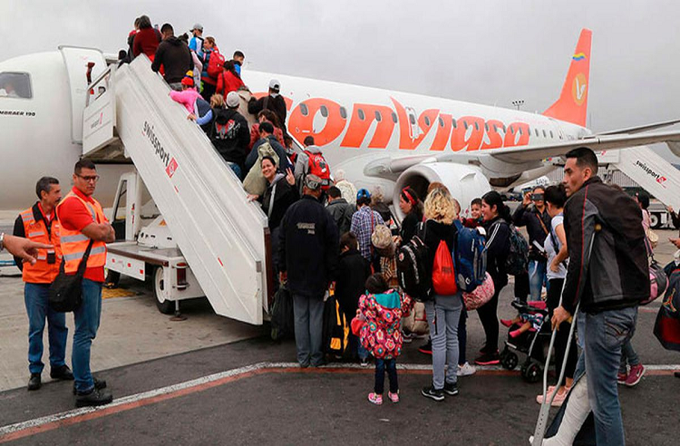 Conviasa realizará 12 vuelos entre noviembre y diciembre para repatriar venezolanos