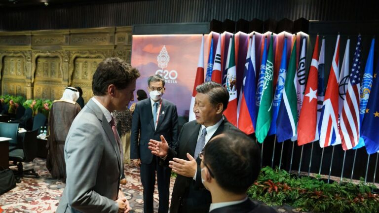 G20: Desacuerdo entre Jinping y Trudeau por filtrar detalles de una reunión privada