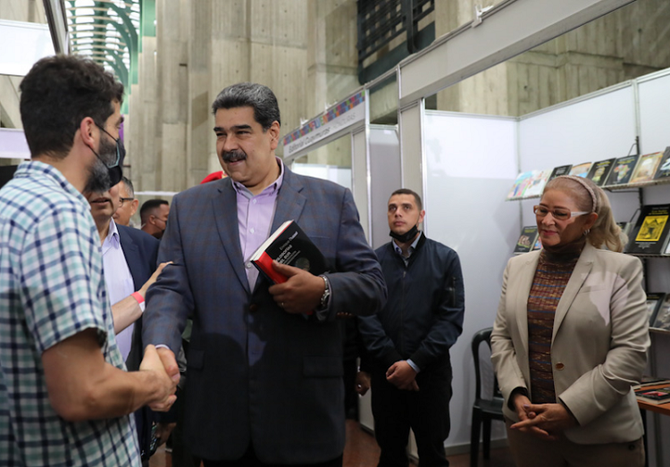 Nicolás Maduro inauguró la Filven 2022