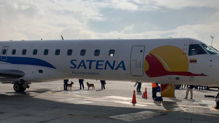 Este miércoles #9Nov partió desde Bogotá el primer vuelo hacia Caracas en casi tres años