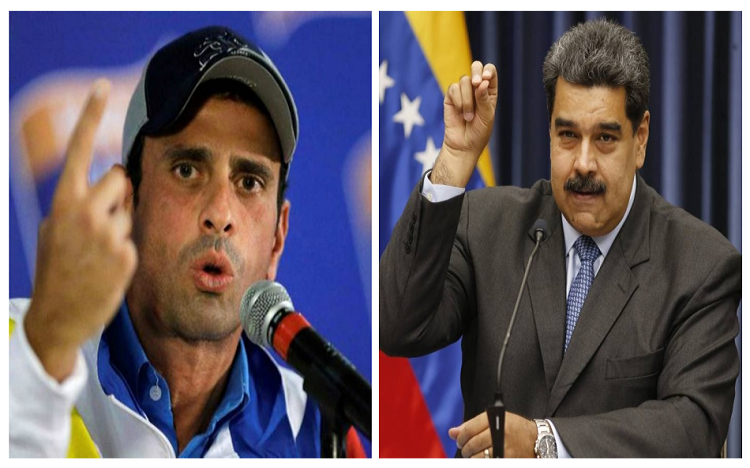 Maduro retó a Capriles Radonski a un debate