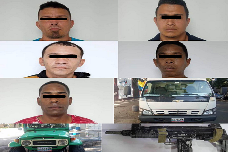 Capturan a cinco piratas de carretera en Caracas
